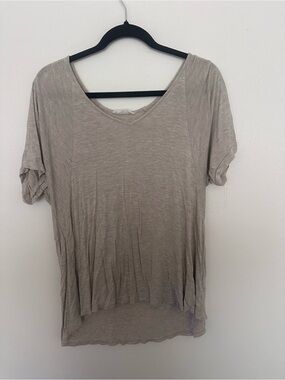 CJLA Light Taupe Boyfriend Tee